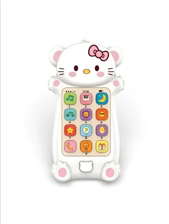 Toddler Plastic Baby Hello Kitty Musical Phone