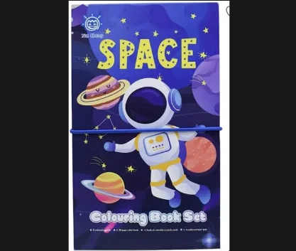 Colouring and Scratch Book